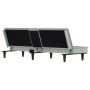 Sofá cama con portavasos terciopelo gris claro de vidaXL, Sofás - Ref: Foro24-351920, Precio: 306,70 €, Descuento: %