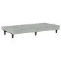 Sofá cama con portavasos terciopelo gris claro de vidaXL, Sofás - Ref: Foro24-351920, Precio: 298,42 €, Descuento: %