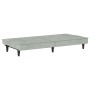 Sofá cama con portavasos terciopelo gris claro de vidaXL, Sofás - Ref: Foro24-351920, Precio: 306,70 €, Descuento: %