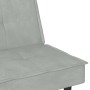 Sofá cama con portavasos terciopelo gris claro de vidaXL, Sofás - Ref: Foro24-351920, Precio: 306,70 €, Descuento: %