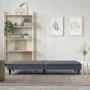 Dunkelgraues Samtschlafsofa mit Getränkehalter von vidaXL, Sofas - Ref: Foro24-351921, Preis: 286,93 €, Rabatt: %