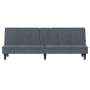 Sofá cama con portavasos terciopelo gris oscuro de vidaXL, Sofás - Ref: Foro24-351921, Precio: 292,36 €, Descuento: %