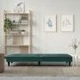 Dark green velvet sofa bed with cup holder by vidaXL, Sofas - Ref: Foro24-351922, Price: 263,21 €, Discount: %