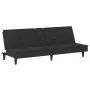 Black velvet sofa bed with cup holders by vidaXL, Sofas - Ref: Foro24-351924, Price: 282,12 €, Discount: %