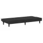 Black velvet sofa bed with cup holders by vidaXL, Sofas - Ref: Foro24-351924, Price: 282,12 €, Discount: %