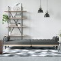 Sofá cama con reposabrazos tela gris oscuro de vidaXL, Sofás - Ref: Foro24-351938, Precio: 302,94 €, Descuento: %