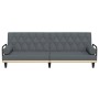 Sofá cama con reposabrazos tela gris oscuro de vidaXL, Sofás - Ref: Foro24-351938, Precio: 302,94 €, Descuento: %