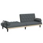 Sofá cama con reposabrazos tela gris oscuro de vidaXL, Sofás - Ref: Foro24-351938, Precio: 302,94 €, Descuento: %
