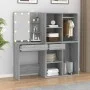 Tocador con LED y armario madera contrachapada gris Sonoma de vidaXL, Tocadores para dormitorios - Ref: Foro24-3120189, Preci...