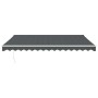 Toldo retráctil aluminio y tela gris antracita 4,5x3 m en Toldos | Comprar online en Foru.es