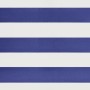 Toldo retráctil aluminio y tela azul y blanco 5x3 m en Toldos | Comprar online en Foru.es