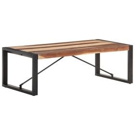 Mesa de centro de madera maciza acabado de sheesham 120x60x40cm de vidaXL, Mesas de centro - Ref: Foro24-321537, Precio: 145,...