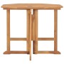 Mesa de comedor plegable para jardín madera de teca 90x90x75 cm en Mesas de jardín | Comprar online en Foru.es
