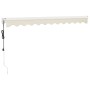 Toldo retráctil automático color crema 3,5x2,5 m en Toldos | Comprar online en Foru.es