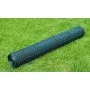 Verzinkter Zaun mit grüner PVC-Beschichtung 25x0,5 m von vidaXL, Zaunpaneele - Ref: Foro24-140404, Preis: 24,60 €, Rabatt: %