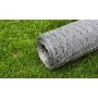 25x1m silberverzinktes Stahldrahtgeflecht von vidaXL, Zaunpaneele - Ref: Foro24-140423, Preis: 41,61 €, Rabatt: %