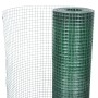 Alambrada galvanizada con revestimiento de PVC verde 25x1 m de vidaXL, Paneles de vallas - Ref: Foro24-140437, Precio: 58,61 ...