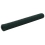Alambrada de gallinero acero revestimiento PVC verde 25x1,2 m de vidaXL, Paneles de vallas - Ref: Foro24-143263, Precio: 37,5...