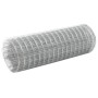 Malla de alambre de acero galvanizado plateada 10x0,5 m de vidaXL, Paneles de vallas - Ref: Foro24-143610, Precio: 20,34 €, D...