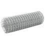 Malla de alambre de acero galvanizado plateada 10x0,5 m de vidaXL, Paneles de vallas - Ref: Foro24-143611, Precio: 20,82 €, D...