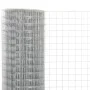 Silberverzinktes Stahldrahtgeflecht 10 x 0,5 m von vidaXL, Zaunpaneele - Ref: Foro24-143611, Preis: 20,41 €, Rabatt: %