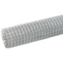Malla de alambre de acero galvanizado plateada 10x0,5 m de vidaXL, Paneles de vallas - Ref: Foro24-143612, Precio: 22,39 €, D...