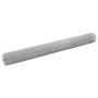 Malla de alambre de acero galvanizado plateada 10x1,5 m de vidaXL, Paneles de vallas - Ref: Foro24-143614, Precio: 48,93 €, D...