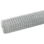 Malla de alambre de acero galvanizado plateada 10x1,5 m de vidaXL, Paneles de vallas - Ref: Foro24-143615, Precio: 43,54 €, D...
