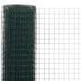 Hühnerdrahtzaun, Stahl, grüne PVC-Beschichtung, 10x0,5 m. von vidaXL, Zaunpaneele - Ref: Foro24-143624, Preis: 18,26 €, Rabat...