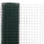 Grüner PVC-beschichteter Hühnerstalldraht aus Stahl, 10 x 0,5 m von vidaXL, Zaunpaneele - Ref: Foro24-143625, Preis: 23,69 €,...