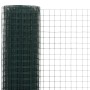 Alambrada de gallinero acero revestimiento PVC verde 10x1,5 m de vidaXL, Paneles de vallas - Ref: Foro24-143628, Precio: 40,8...