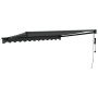 Toldo retráctil automático gris antracita 3x2,5 m en Toldos | Comprar online en Foru.es