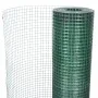 Alambrada galvanizada con revestimiento de PVC verde 25x1 m de vidaXL, Paneles de vallas - Ref: Foro24-140438, Precio: 55,66 ...