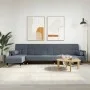Sofá cama en forma de L terciopelo gris oscuro 271x140x70 cm de vidaXL, Sofás - Ref: Foro24-3157222, Precio: 462,64 €, Descue...