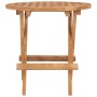 Mesa plegable de jardín madera maciza de teca 50x50x50 cm en Mesas de jardín | Comprar online en Foru.es