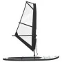 Tabla de paddle surf inflable con vela negro y blanco de vidaXL, Paddleboards - Ref: Foro24-92736, Precio: 606,78 €, Descuent...