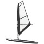 Tabla de paddle surf inflable con vela negro y blanco de vidaXL, Paddleboards - Ref: Foro24-92736, Precio: 531,31 €, Descuent...