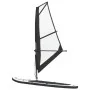 Tabla de paddle surf inflable con vela negro y blanco de vidaXL, Paddleboards - Ref: Foro24-92736, Precio: 606,78 €, Descuent...