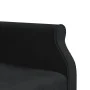 Sofá cama en forma de L terciopelo negro 271x140x70 cm de vidaXL, Sofás - Ref: Foro24-3157224, Precio: 470,44 €, Descuento: %