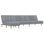 Sofá cama en forma de L tela gris claro 255x140x70 cm by vidaXL, Sofas - Ref: Foro24-3157235, Price: 386,50 €, Discount: %