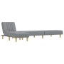 Sofá cama en forma de L tela gris claro 255x140x70 cm de vidaXL, Sofás - Ref: Foro24-3157235, Precio: 371,39 €, Descuento: %