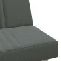 Sofá cama en forma de L tela gris oscuro 255x140x70 cm de vidaXL, Sofás - Ref: Foro24-3157236, Precio: 394,69 €, Descuento: %