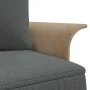 L-förmiges Schlafsofa dunkelgrauer Stoff 279x140x70 cm von vidaXL, Sofas - Ref: Foro24-3157239, Preis: 443,85 €, Rabatt: %