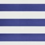 Toldo retráctil aluminio y tela azul y blanco 4x3 m en Toldos | Comprar online en Foru.es