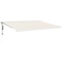 Toldo retráctil aluminio y tela color crema 4x3 m en Toldos | Comprar online en Foru.es