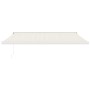 Toldo retráctil aluminio y tela color crema 4x3 m en Toldos | Comprar online en Foru.es