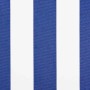 Toldo retráctil aluminio y tela azul y blanco 4x3 m en Toldos | Comprar online en Foru.es