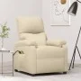 Sillón de masaje eléctrico tela color crema de vidaXL, Sillones de masaje eléctricos - Ref: Foro24-3073826, Precio: 243,98 €,...