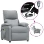 Sillón de masaje eléctrico tela gris claro de vidaXL, Sillones de masaje eléctricos - Ref: Foro24-3073827, Precio: 245,21 €, ...