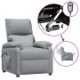 Sillón de masaje eléctrico tela gris claro de vidaXL, Sillones de masaje eléctricos - Ref: Foro24-3073827, Precio: 267,31 €, ...